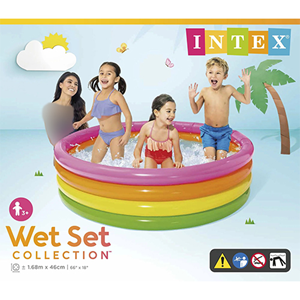 استخر بادی قطر 168 سانتیمتری اینتکس intex مدل 56441_اسباب بازی ورزشی